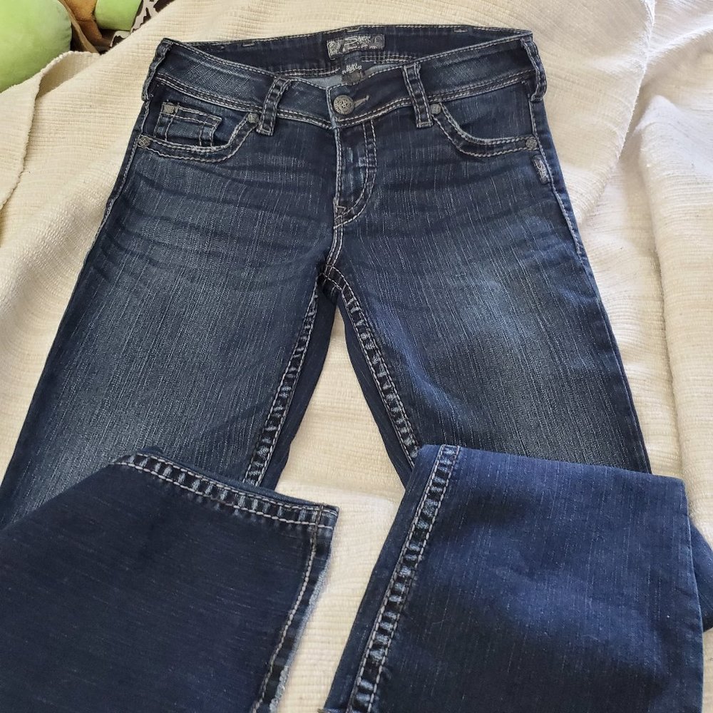 Silver jeans